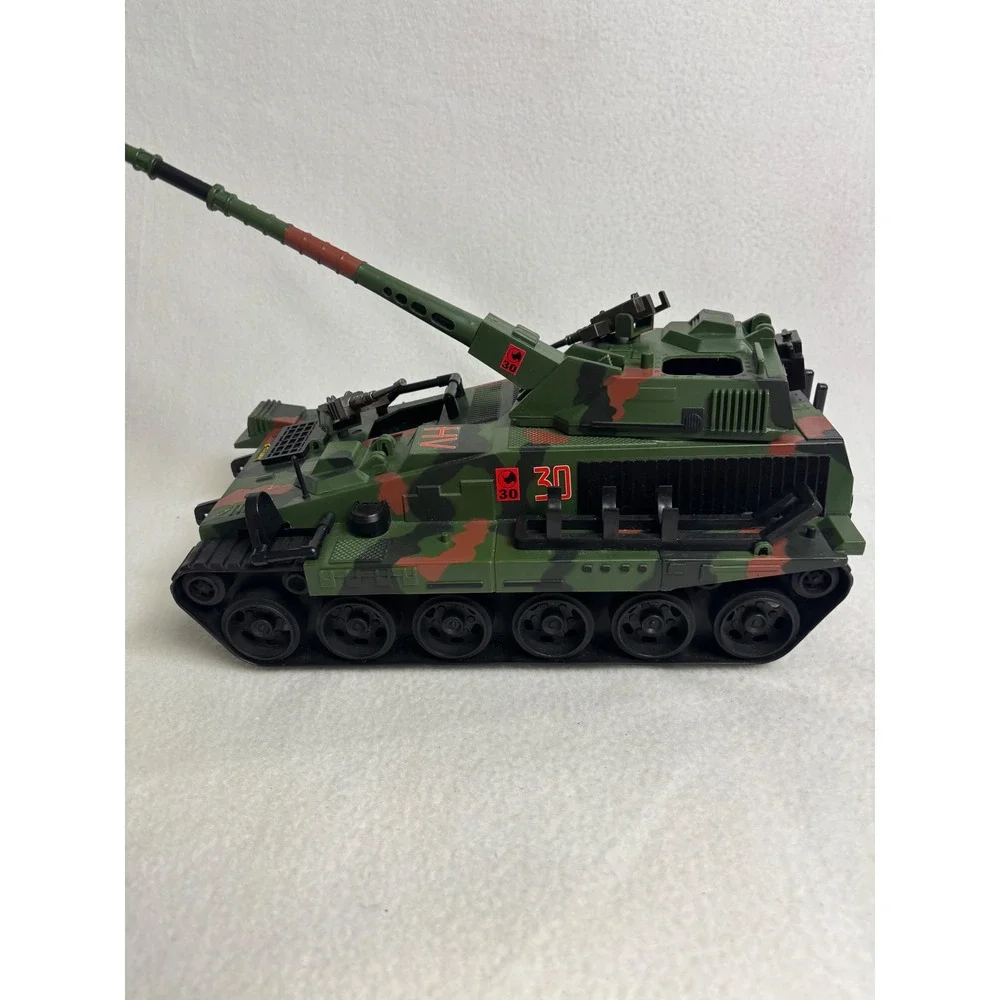 Military Camo Large Green Woodland Camouflage Combat Toy Tank